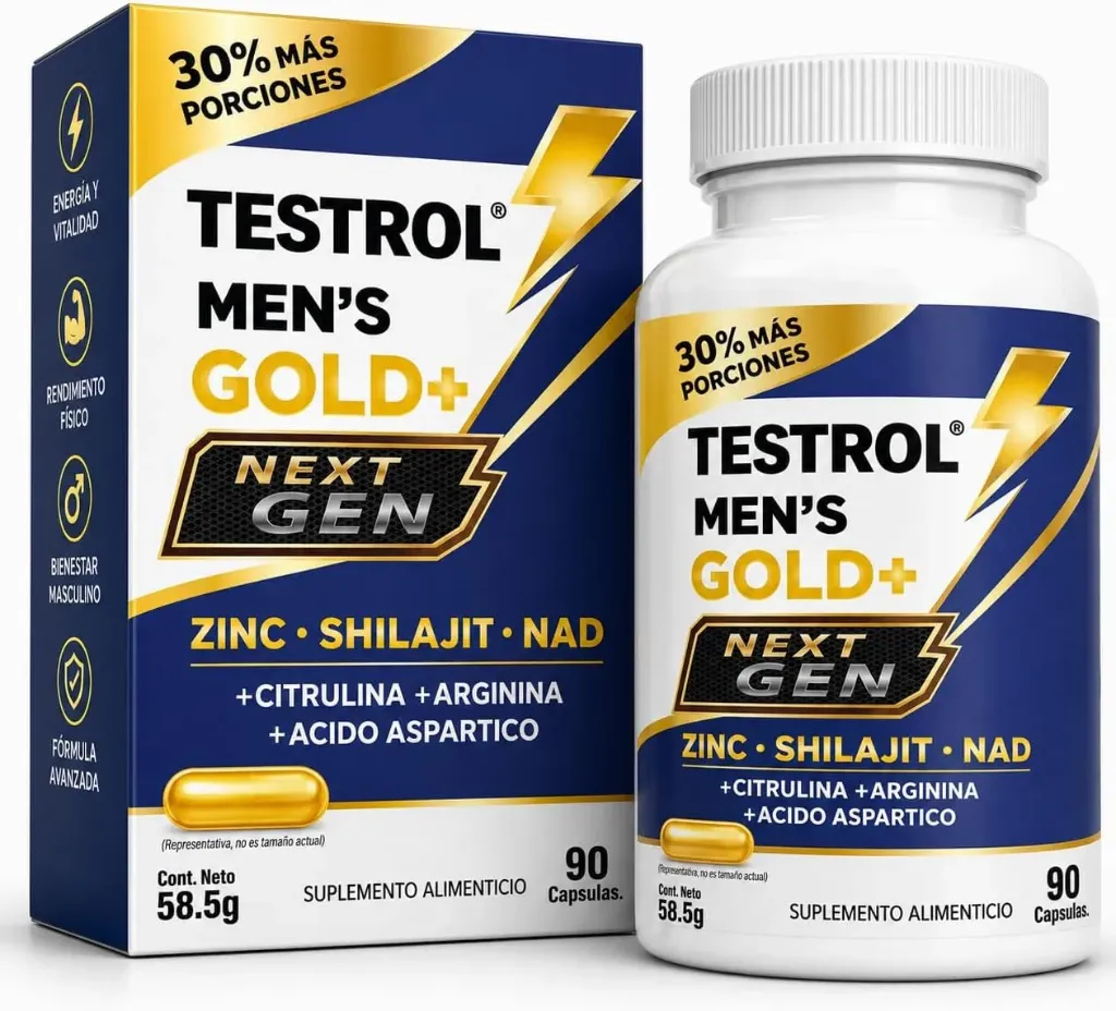 TESTROL GOLD + 90 Capsulas
