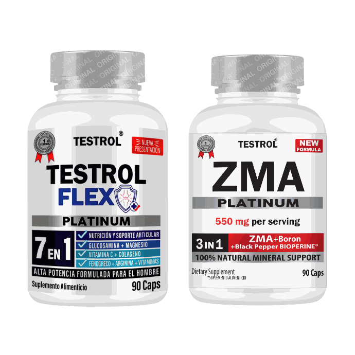Combo Testrol Flex + ZMA