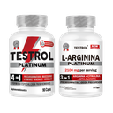 Combo Testrol Platinum + Arginina Platinum