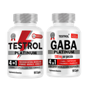 Combo Testrol Platinum + Gaba Platinum