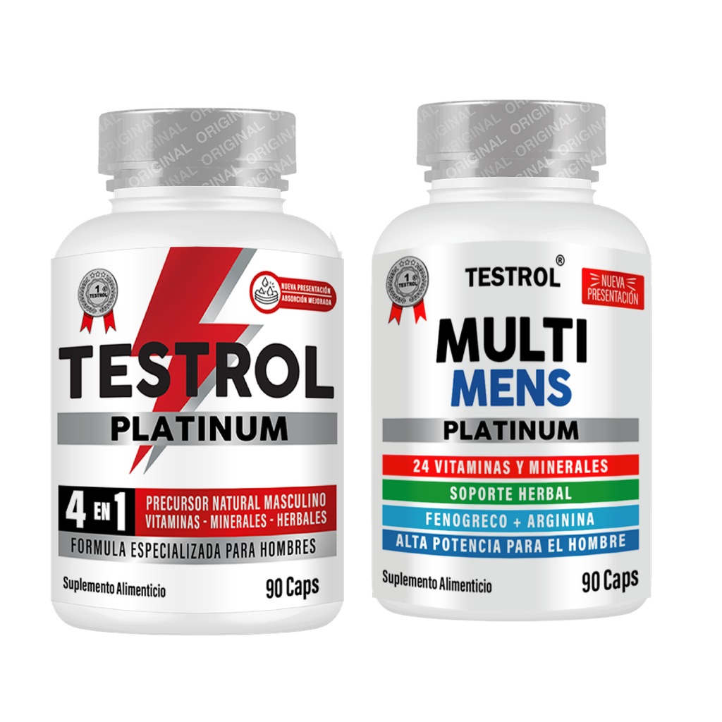 Combo Testrol Platinum + MultiMens