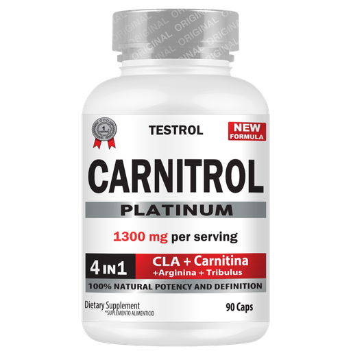 Testrol - Carnitrol Platinum 90 cápsulas