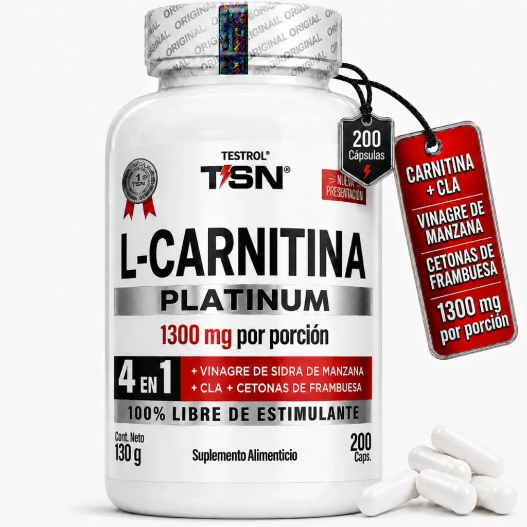 Carnitina Platinum 200 Capsulas