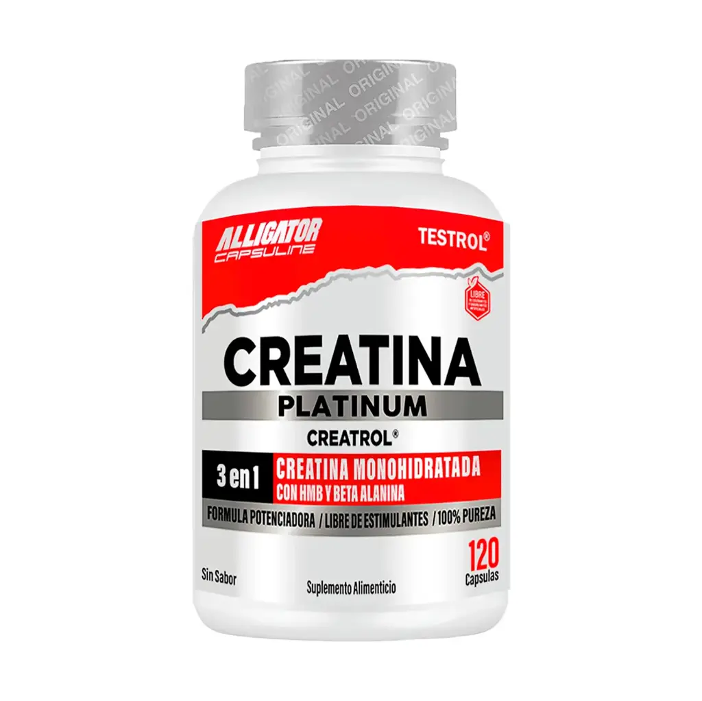 Creatina Platinum 120 cápsulas