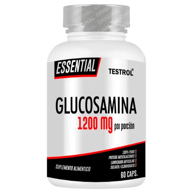 [GlucoEssenTestrol] GLUCOSAMINA ESSENTIAL (Capsulas, 60)