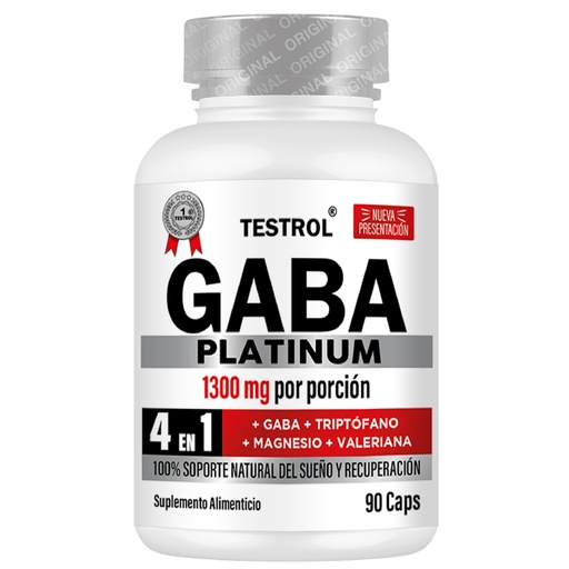 Testrol - Gaba Platinum 90 Caps.