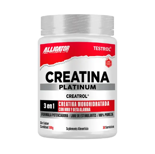 [CREAPLAT30SERV] Testrol - Creatina Platinum 30 servicios