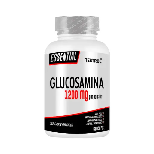 [GlucoEssenTestrol] Testrol - Glucosamina Essential 60 cápsulas