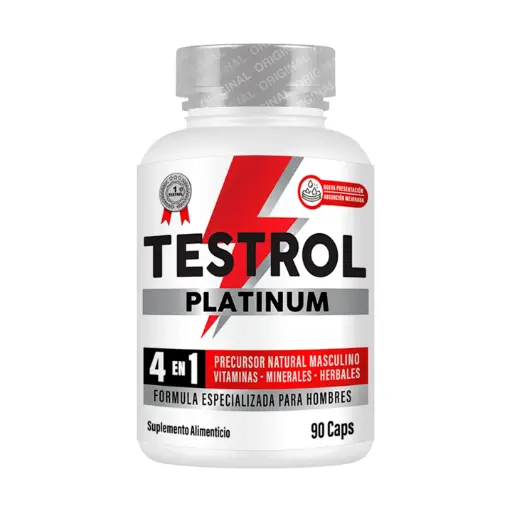 [TRTPLATINUM1] Testrol - Testrol Platinum 90 cápsulas